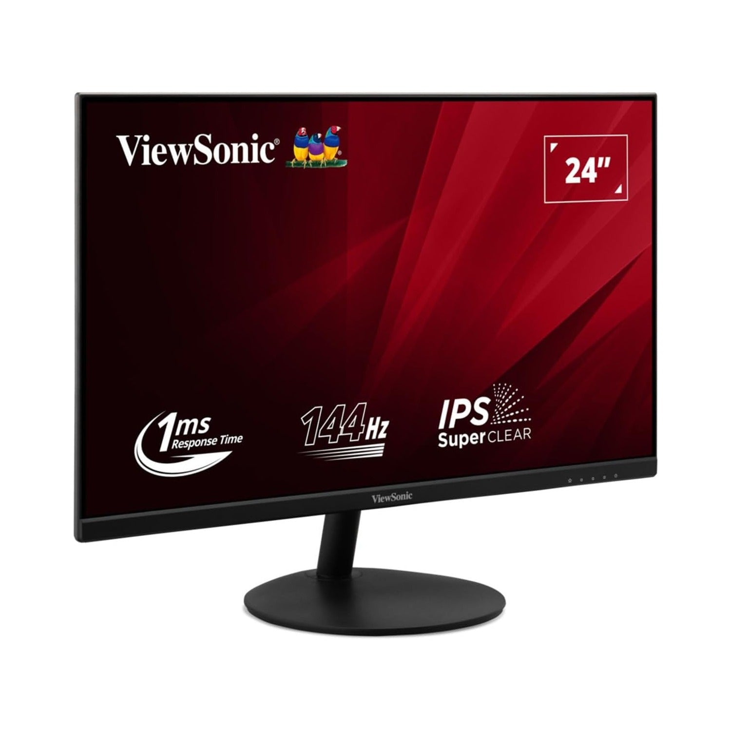 ViewSonic VA24E2-H 24" Full HD Monitor mit IPS & 144Hz – Perfekt für Office & Gaming