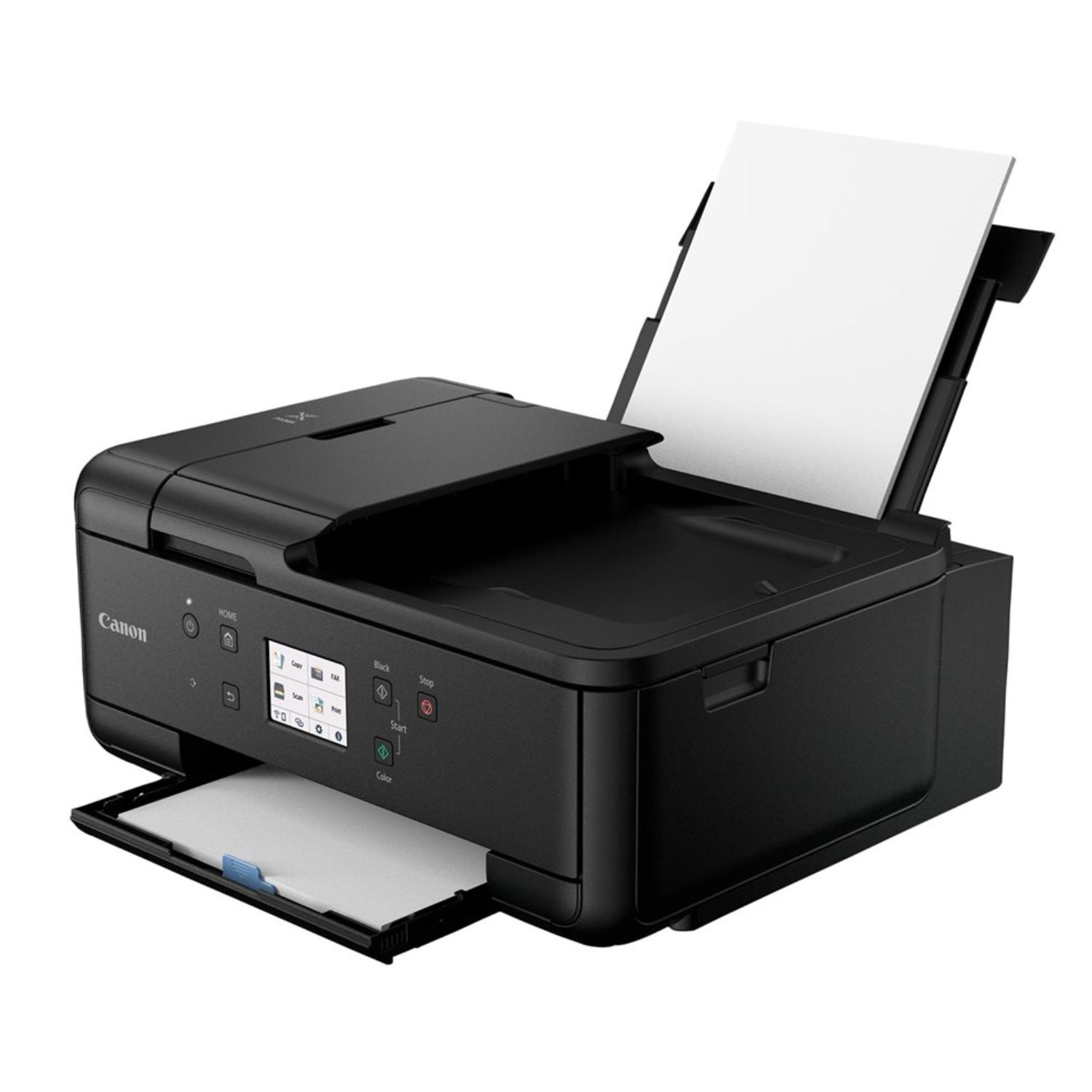 Canon PIXMA TR7650 4in1 Multifunktionsdrucker (Drucken, Kopieren, Scannen, Fax) - Schwarz