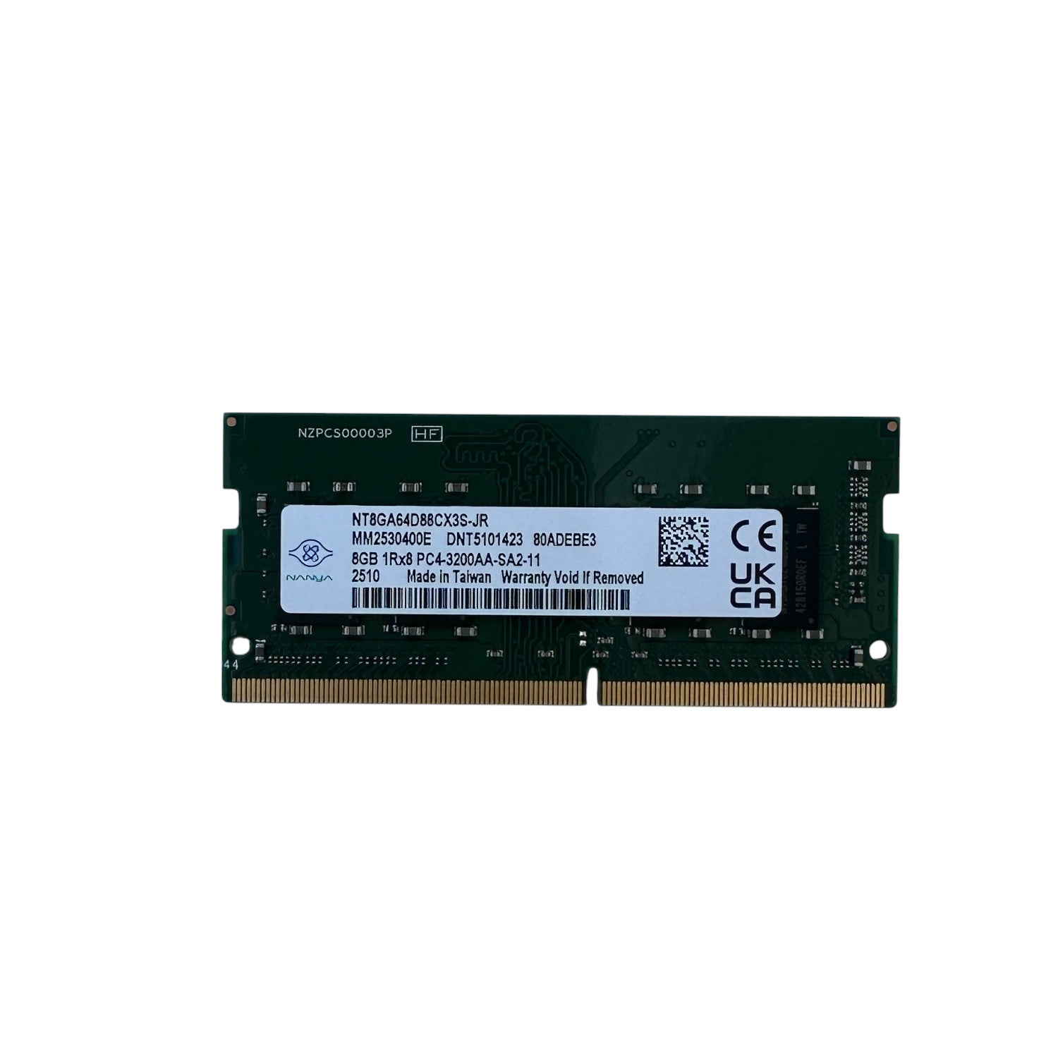 Nanya Technology 8GB Arbeitsspeicher DDR4 3200 Mhz SO-DIMM für Notebooks Bulk