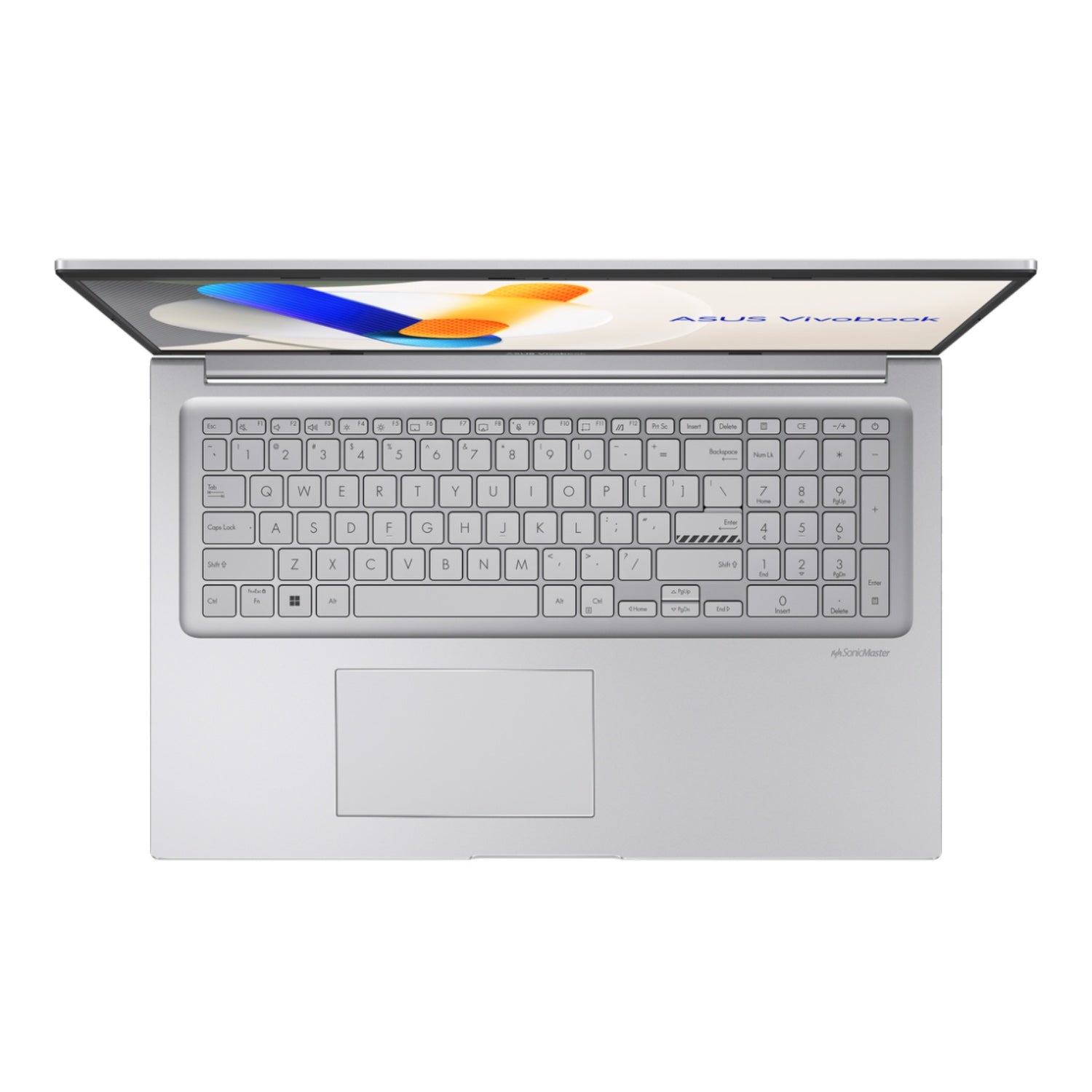 Asus Vivobook 17,3" Cool Silver - FHD - Intel Core i7-1355U - 24GB - 1000GB - Windows 11 Pro