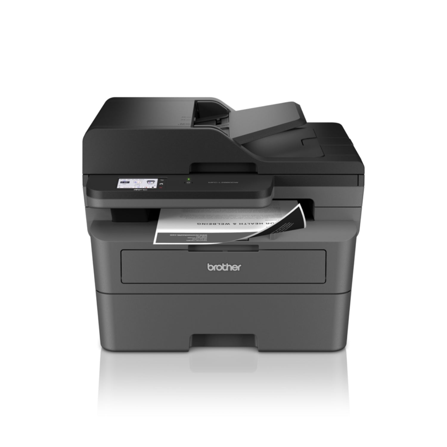 Brother MFC-L2860DW Kompaktes 4-in-1 S/W Multifunktionsgerät mit Duplexdruck, LAN/WLAN und ADF