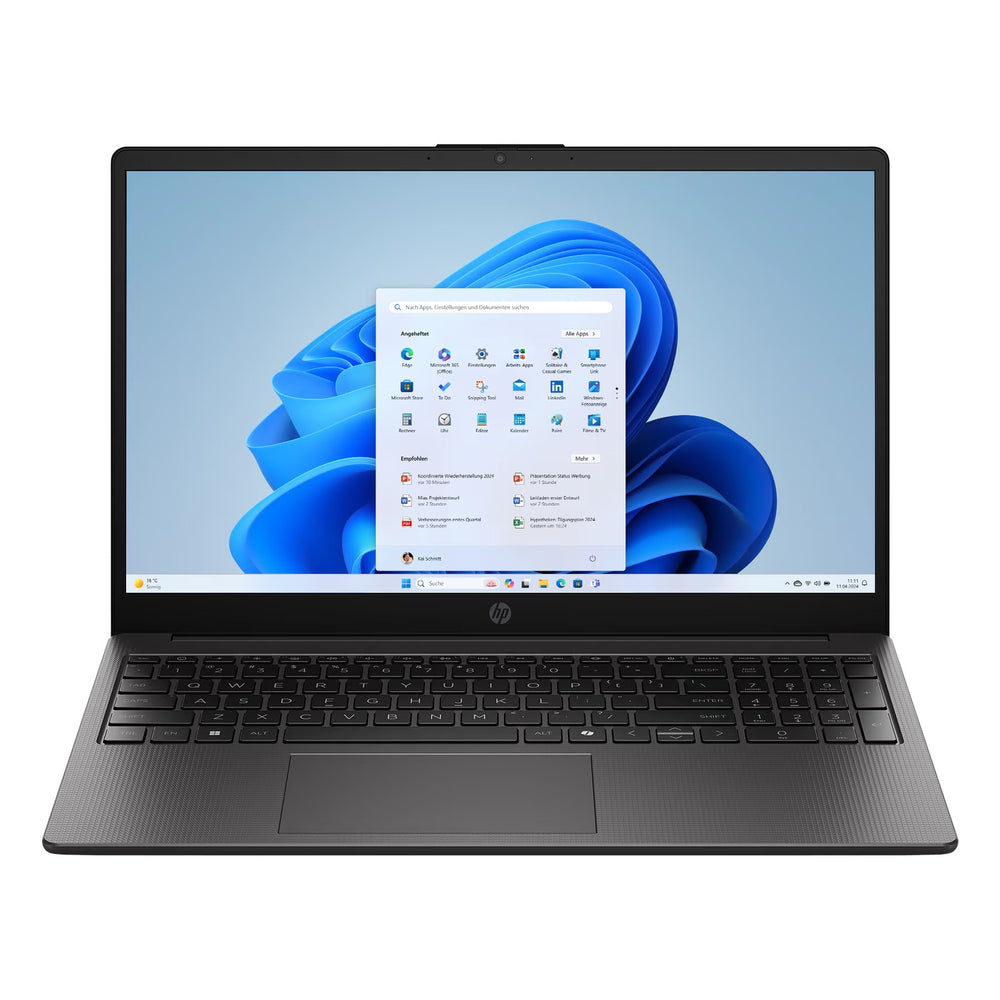 HP 255R G10 - 15.6" FHD - Schwarz - AMD Ryzen 5 7535U - DDR5 - Windows 11 Pro