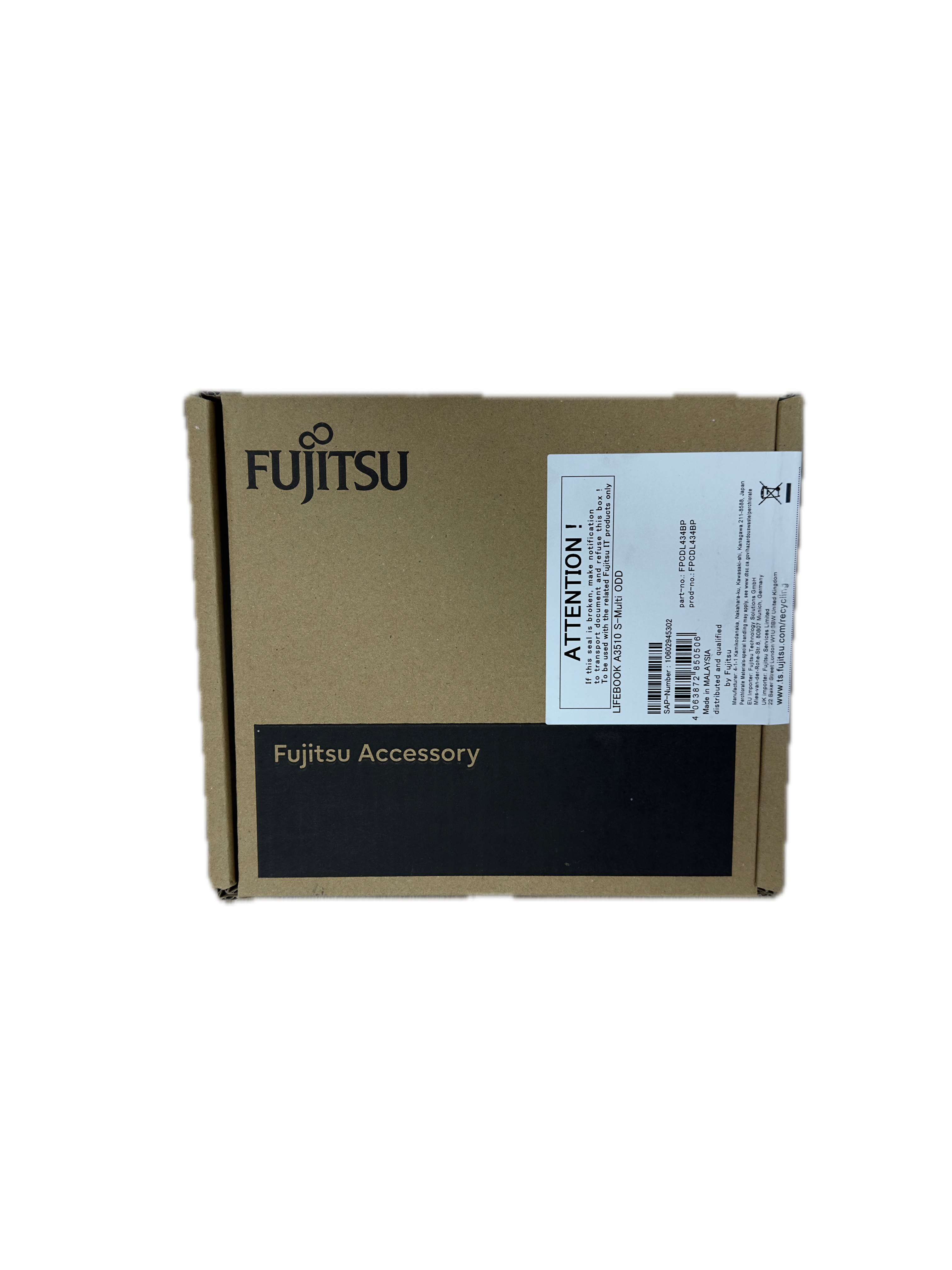 Fujitsu Lifebook A3510 S-Multi ODD - Fujitsu Optisches Laufwerk - 4063872850506