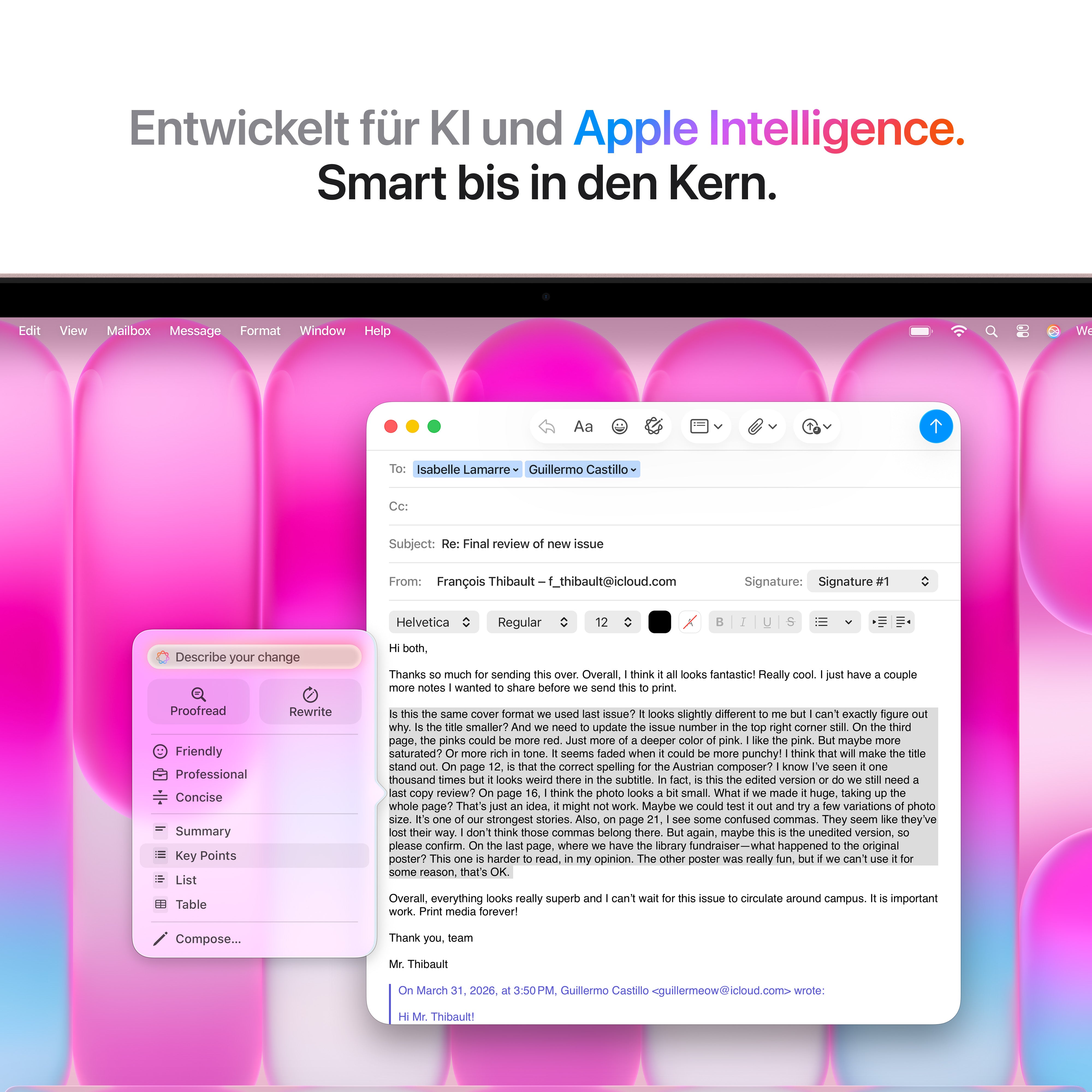 Apple MacBook Neo - 13" Liquid Retina Display - Blush - 8GB - 256GB - Magic Keyboard ohne TouchID