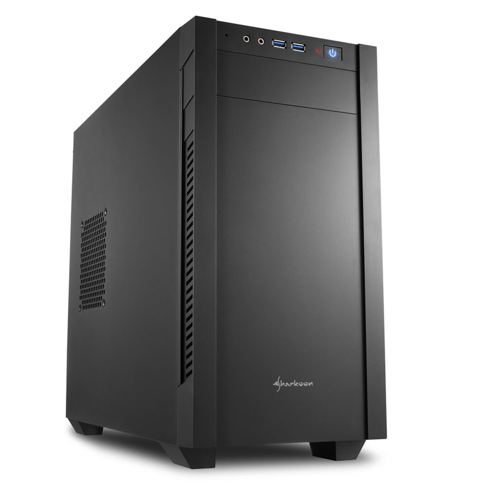 Sharkoon S1000 Micro ATX Gehäuse mit USB 3.0 ohne Netzteil