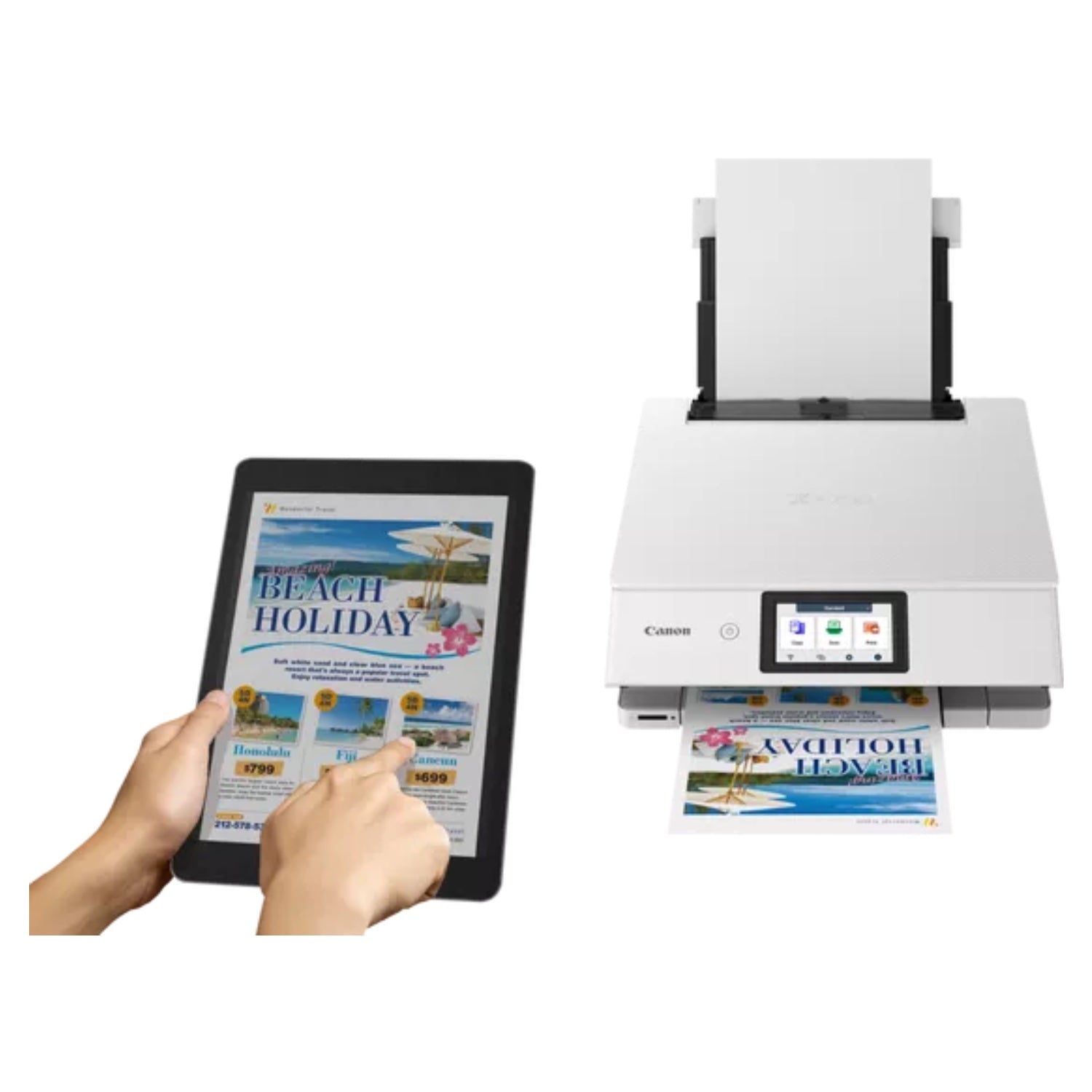 Canon PIXMA TS8751 3in1 Multifunktionsdrucker (Drucken, Kopieren, Scannen) (Kopie)