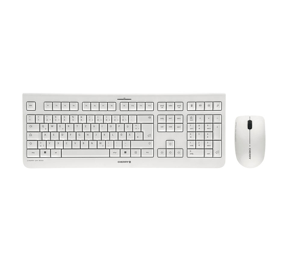 Cherry DW 3000 Set aus Tastatur, Maus - PALE GREY - USB