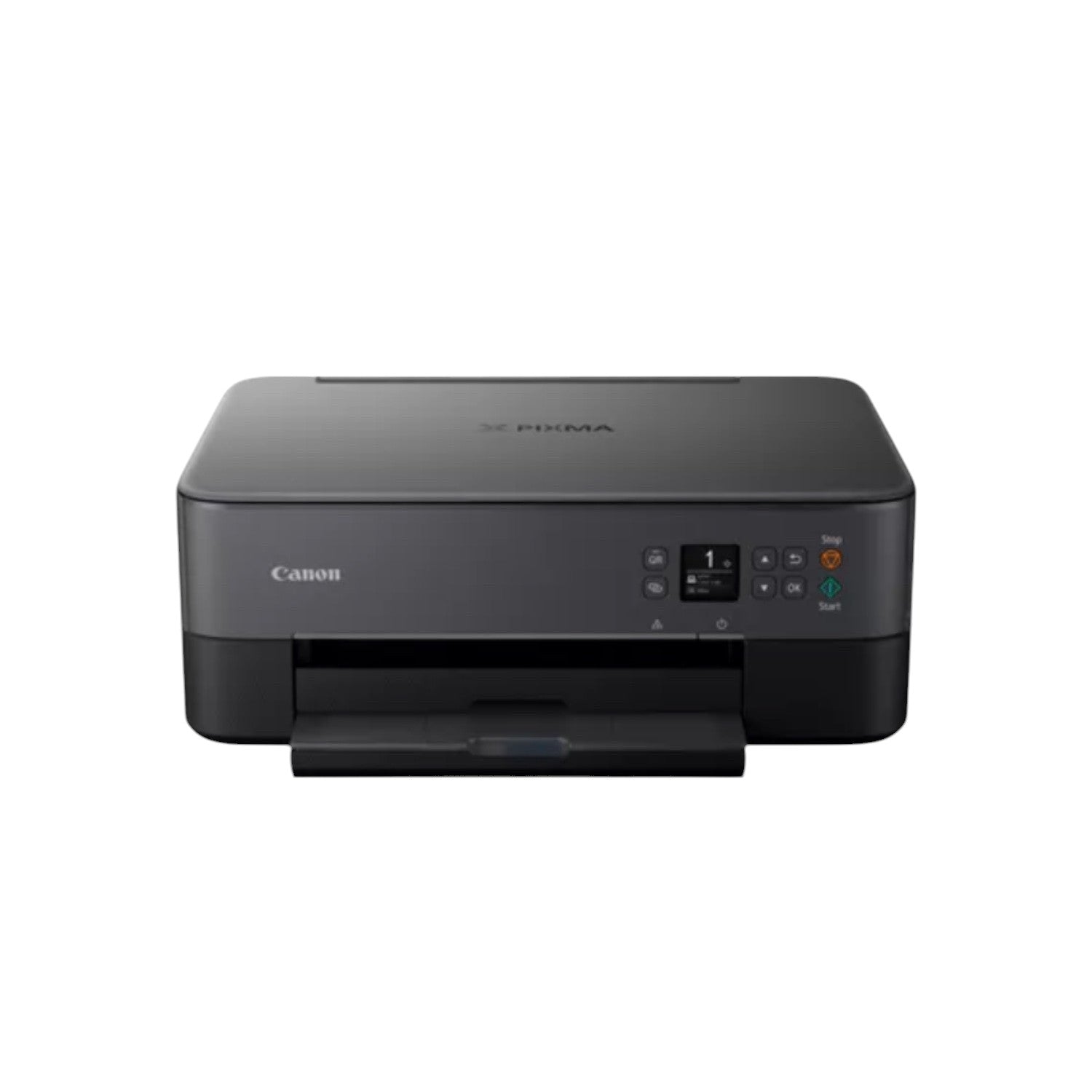 Canon PIXMA TS5350i Multifunktionsdrucker 3in1 (Tintenstrahl,Drucken, Kopieren, Scannen, A4, 3,7 cm OLED, WLAN, Duplexdruck, 2 Papierzuführungen - Schwarz