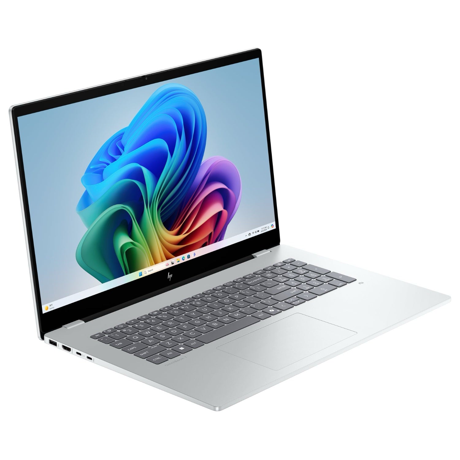 HP OmniBook 7 Next Gen AI PC - 17,3" FHD - Glacier Silver - Intel Core Ultra 5 226V - Touchscreen Display - Windows 11 Pro