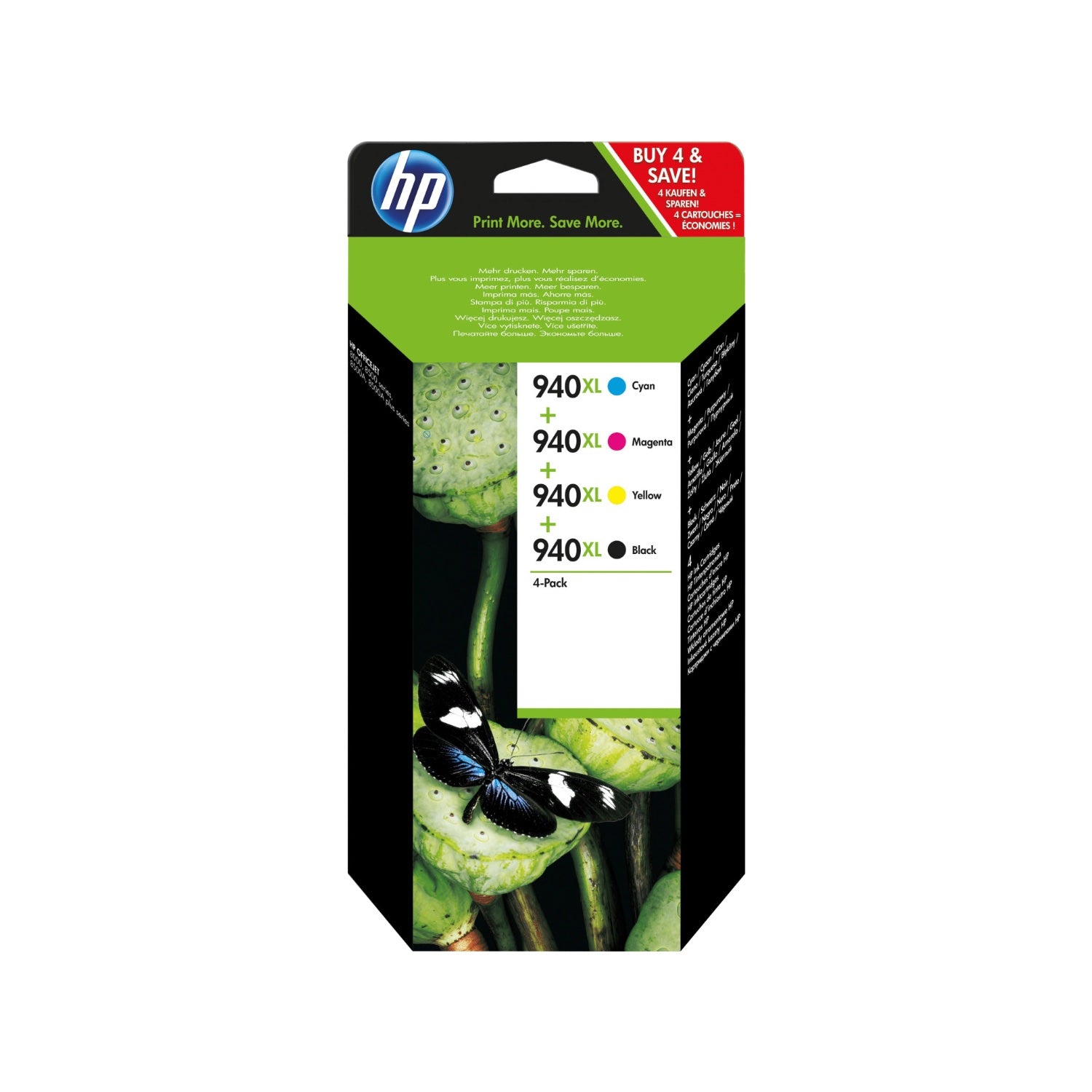 HP 940XL - 4-Pack - Multipack