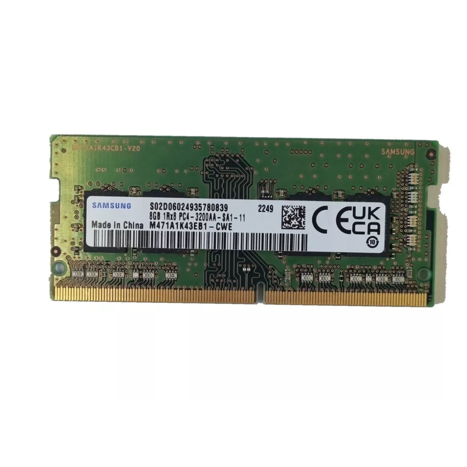 Samsung 8GB DDR4 3200 SODIMM Speicher RAM für Notebook Laptop