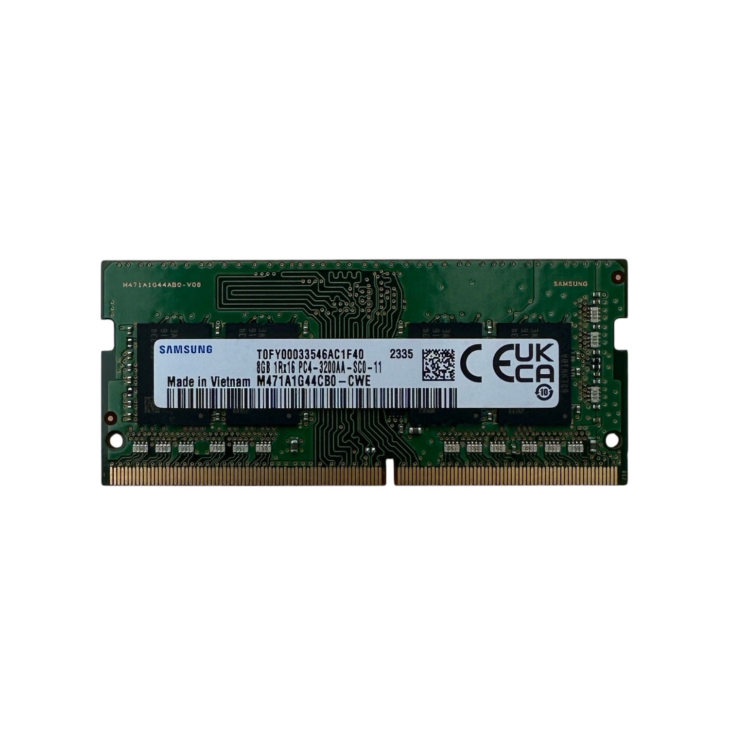 Samsung 8GB DDR4 3200 SODIMM Speicher RAM für Notebook Laptop 1Rx16 Bu