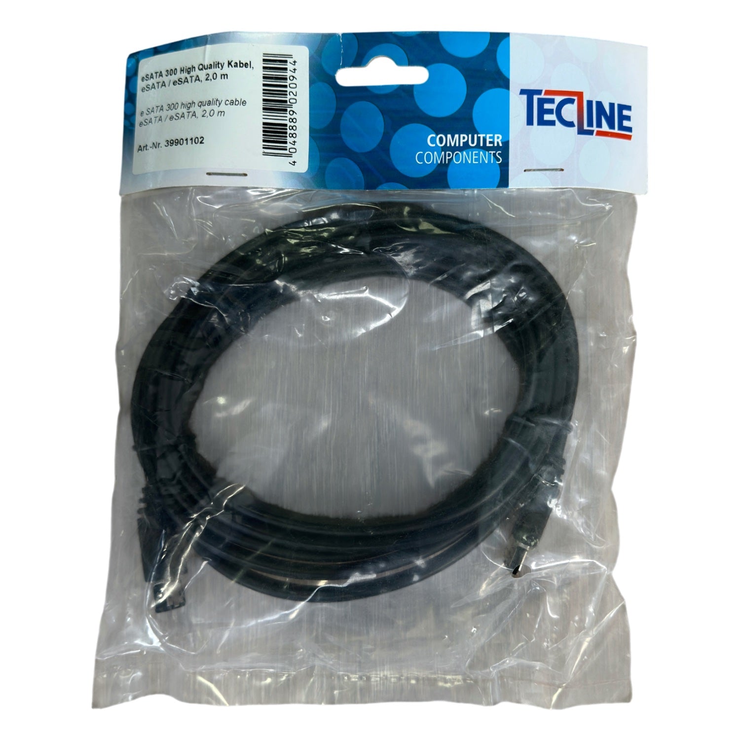 TECLINE eSATA 300 High Quality Kabel, eSATA / eSATA, 2,0 m