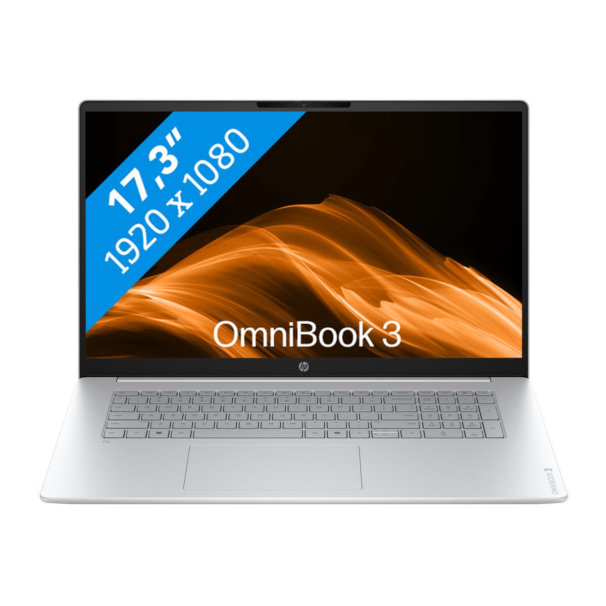 HP OmniBook 3 17,3" AI PC – Intel Core Ultra 5 225U - DDR5 - M.2 NVMe - Windows 11 Pro