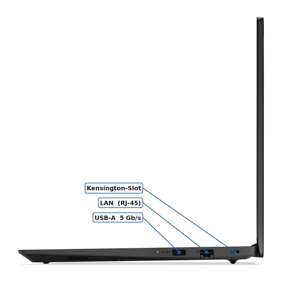 LENOVO V15 G6 39,6cm (15,6") Ryzen 5 150 - DDR5 - M.2 NVMe SSD - Windows 11 Pro
