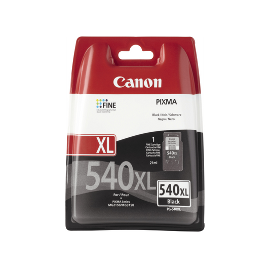 Canon PG-540 XL Schwarz - hohe Reichweite - 21 ml für PIXMA Tintenstrahldrucker